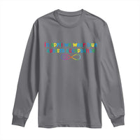 Autism Acceptance Long Sleeve Shirt Neurodivergent Support Infinity Heart Symbol