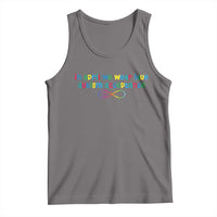 Autism Acceptance Tank Top Neurodivergent Support Infinity Heart Symbol