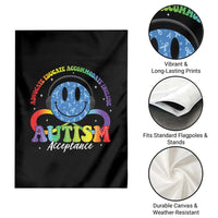 Autism Acceptance Garden Flag Acceptance Special Education Teacher Kids