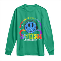 Autism Acceptance Long Sleeve Shirt Acceptance Special Education Teacher Kids