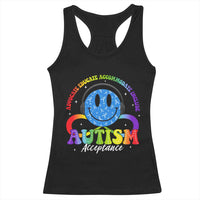 Autism Acceptance Racerback Tank Top Acceptance Special Education Teacher Kids