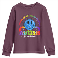 Autism Acceptance Youth Sweatshirt Acceptance Special Education Teacher Kids