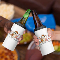 Funny Hot Dog Ghost Halloween 4 in 1 Can Cooler Tumbler Bad Day To Be A Hotdog - Wonder Print Shop