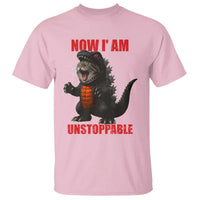 Now I Am Unstoppable T Shirt Funny Cute Cat Catzilla - Wonder Print Shop