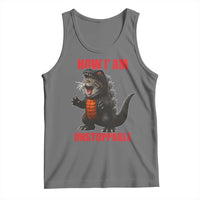 Now I Am Unstoppable Tank Top Funny Cute Cat Catzilla - Wonder Print Shop