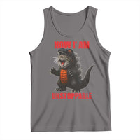 Now I Am Unstoppable Tank Top Funny Cute Cat Catzilla - Wonder Print Shop