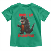 Now I Am Unstoppable Toddler T Shirt Funny Cute Cat Catzilla - Wonder Print Shop