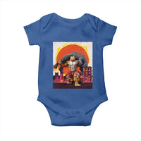 Catzilla Funny Cat Japanese Cityscape Baby Onesie - Wonder Print Shop
