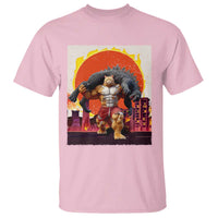 Catzilla Funny Cat Japanese Cityscape T Shirt - Wonder Print Shop