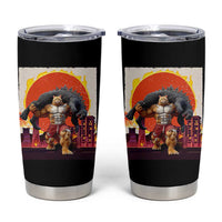 Catzilla Funny Cat Japanese Cityscape Tumbler Cup - Wonder Print Shop