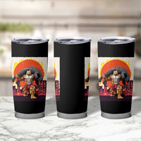 Catzilla Funny Cat Japanese Cityscape Tumbler Cup - Wonder Print Shop