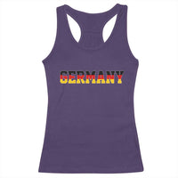 Germany Deutschland German Flag Racerback Tank Top