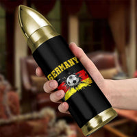 Germany Soccer Fan Bullet Tumbler German Football Game Day Supporter