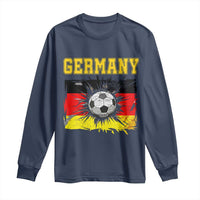 Germany Soccer Fan Long Sleeve Shirt German Football Game Day Supporter