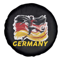 Germany Soccer Fan Spare Tire Cover German Football Flag Game Day Supporter