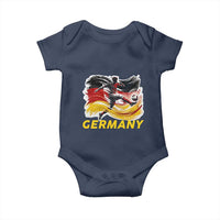Germany Soccer Fan Baby Onesie German Football Flag Game Day Supporter