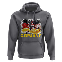 Germany Soccer Fan Hoodie German Football Flag Game Day Supporter