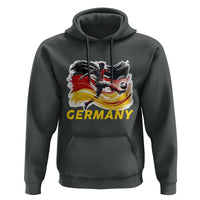 Germany Soccer Fan Hoodie German Football Flag Game Day Supporter