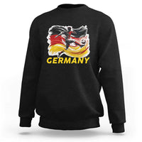 Germany Soccer Fan Sweatshirt German Football Flag Game Day Supporter