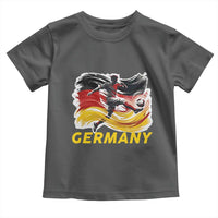 Germany Soccer Fan Toddler T Shirt German Football Flag Game Day Supporter