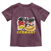 Germany Soccer Fan Toddler T Shirt German Football Flag Game Day Supporter