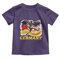 Germany Soccer Fan Toddler T Shirt German Football Flag Game Day Supporter