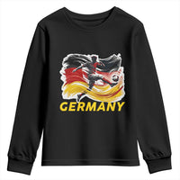 Germany Soccer Fan Youth Sweatshirt German Football Flag Game Day Supporter