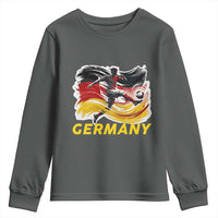 Germany Soccer Fan Youth Sweatshirt German Football Flag Game Day Supporter
