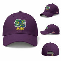 Brazil Soccer Brasil Flag Patriotic Sports Baseball Cap Brazilian Football Fan Supporter