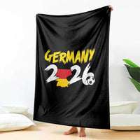 Deutschland Flag German Pride Throw Blanket Germany Soccer Lover Football Fans