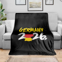 Deutschland Flag German Pride Throw Blanket Germany Soccer Lover Football Fans