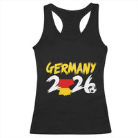 Deutschland Flag of German Pride Germany Flag Racerback Tank Top