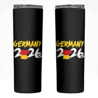 Deutschland Flag German Pride Skinny Tumbler Germany Soccer Lover Football Fans