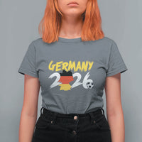 Deutschland Flag of German Pride Germany Flag T Shirt For Women