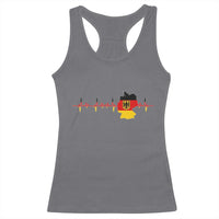 Deutschland Flag Eagle Vintage German Heritage Pride Racerback Tank Top