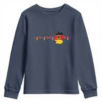 Deutschland Flag Eagle Vintage German Heritage Pride Youth Sweatshirt