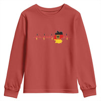 Deutschland Flag Eagle Vintage German Heritage Pride Youth Sweatshirt