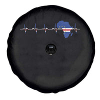 Germany Heartbeat EKG Deutschland Flag Map Spare Tire Cover