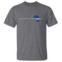 Germany Heartbeat EKG Deutschland Flag Map T Shirt