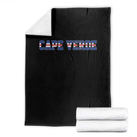 Cabo Verde Flag Cabo Verdean Pride Throw Blanket