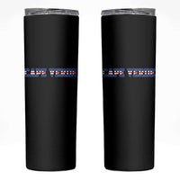 Cabo Verde Flag Cabo Verdean Pride Skinny Tumbler