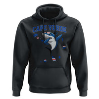 Cape Verde Flag Map Shark Cape Verdean Roots Hoodie