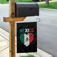 Mexican Flag Heart Mexico City Independence Day Gift Garden Flag