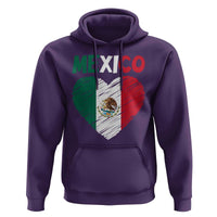 Mexican Flag Heart Mexico City Independence Day Gift Hoodie
