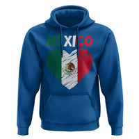 Mexican Flag Heart Mexico City Independence Day Gift Hoodie