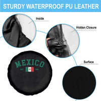 Mexico Mexican Flag Vintage Pride Spare Tire Cover