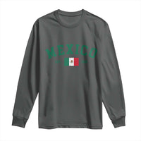 Mexico Mexican Flag Vintage Pride Long Sleeve Shirt