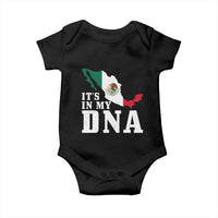 It's in My DNA Mexican Proud Hispanic Gift Mexico Flag Baby Onesie