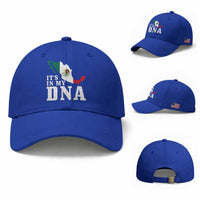 It's in My DNA Mexican Proud Hispanic Gift Mexico Flag Baseball Cap