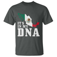 It's in My DNA Mexican Proud Hispanic Gift Mexico Flag T Shirt